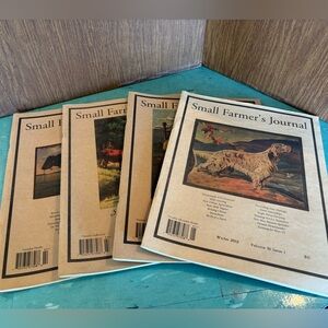 Complete 2012 set Small Farmer’s Journals